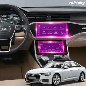 아우디 A6 A7 네비게이션 보호필름 액정 지문방지 디스플레이 저반사 AG풀커버