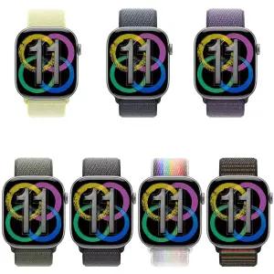 Apple Watch 11 GPS + Cellular 46mm 스페이스 그레이 알루미늄 케이스/(스포츠 루프 색상 선택 가능)