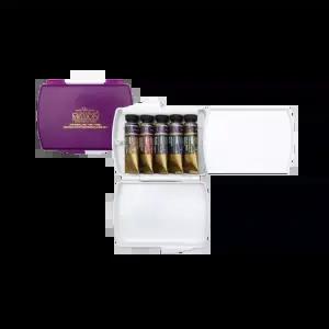 미젤로 미션 투르마린 투톤 그래뉼레이션 수채화물감 15ml 5색 가을 MGC-0405A