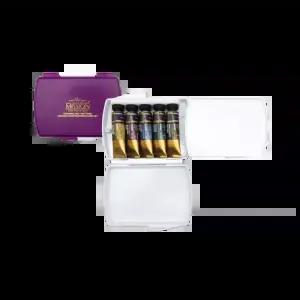 미젤로 미션 투르마린 투톤 그래뉼레이션 수채화물감 15ml 5색 여름 MGC-0405SM