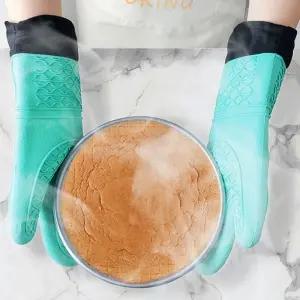 데일리키친 실리콘 오븐 장갑(민트)/냄비/장갑/오븐용/내열/벙어리/주방/요리/손잡이/주방용/안전/키친