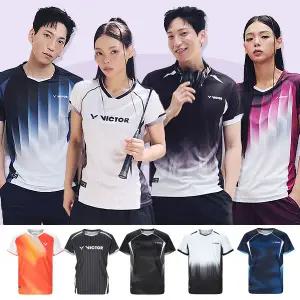 빅터 남성 여성 티셔츠 반팔 게임웨어 경기복 VT25CGW023M