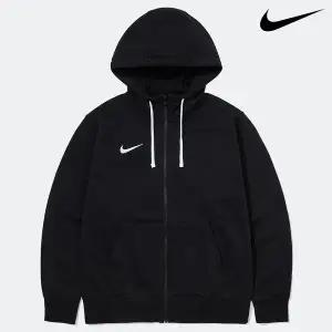 나이키 파크20 플리스 풀집 후드집업 CW6887-010 블랙