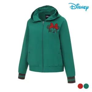 디즈니골프 세이브존07 여성스트링후드점퍼 캐릭터 자수 방수 바람막이 DO3LJB007