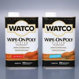왓코 와이프온폴리피니쉬 폴리우레탄 바니쉬 투명 코팅제 946ml 광도선택