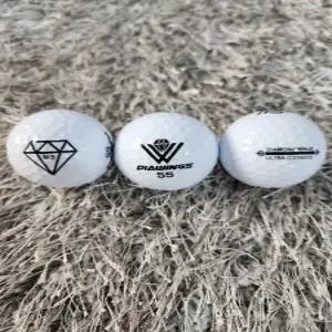 골프공 다이아윙스 M5 장타 비거리 고반발 볼 유광화이트 3구 (투명케이스...