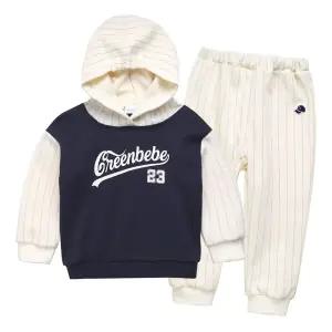[그린베베] 영유아 봄가을용_야구 후드 상하복 2종세트/아기옷/외출복/상하세트/유아옷/신생아/남아/여아/돌복/KC인증/국내생산