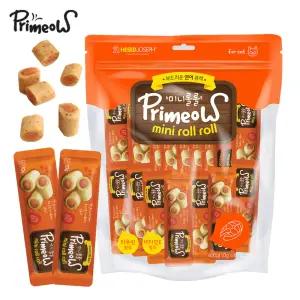 프리미요 미니롤롤 연어 400g 40p 고양이 퓨레 이빨과자 영양 간식