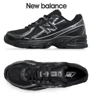 [뉴발란스](정품) 뉴발란스 740 운동화 블랙 실버메탈릭 U740BM2