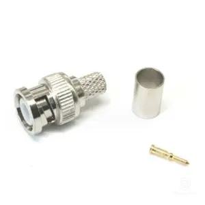 RG59 4C BNC 압착콘넥터 CCTV 동축케이블 제작용 플러그 툴 커넥터 연결잭 잭 단자 포트 젠더 헤드 아답터