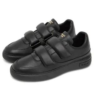 BALLY 남성 가죽 스니커즈 MAYLOR U901 BLACK