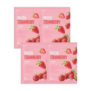 CJ프레시웨이 이츠웰냉동 무가당딸기1kg x 4개