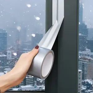 창문 베란다 틈새차단 방풍테이프 외풍차단 틈새막이 바람막이 방풍 방음 방충 외?차단 찬바람 문풍지 한