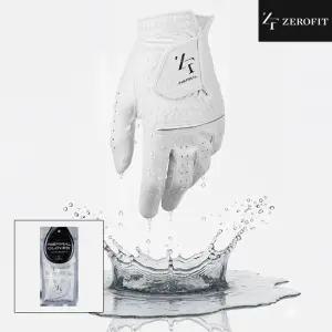 제로핏 올웨더 NEW 인스파이럴 합피 스웨이드 골프장갑남성용 화이트 왼손착용