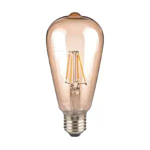 두영조명 LED ST64 4W E26 전구색 인테리어 매장 에디슨 램프