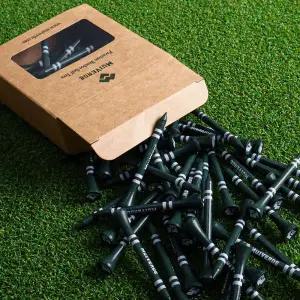 무이베르데 골프 티꽂이 나무티 롱티 눈금티 티케이스50개입