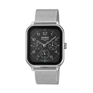 카시오 메탈 손목 시계 스퀘어 멀티펑션 MTP-M306M-1A