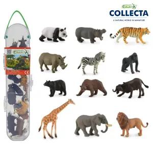 컬렉타 미니 야생 동물 장난감 피규어 모형 12종 세트 1
