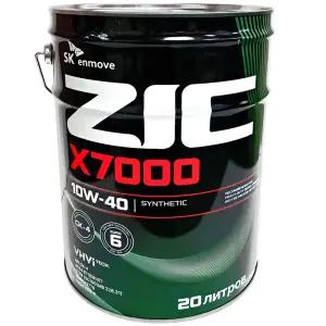지크 X7000 10W40 20L 디젤 합성 엔진오일 ZIC SK엔무브