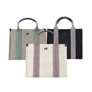 힐크릭 어반 웨빙포인트 캔버스 크로스 여성 골프 토트백 골프가방 HCPO41205