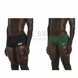[나이키스윔] [남성수영복] NESSG032 남성 오리진스 포맨 오버랩 스퀘어 레그 브리프 숏사각