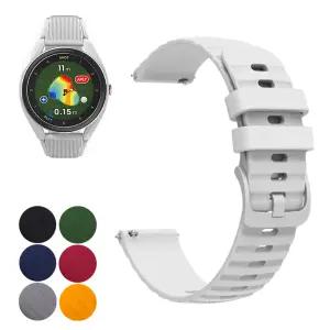 보이스캐디 T9 시계형 스포츠밴드 호환 물결패턴 우레탄 스트랩