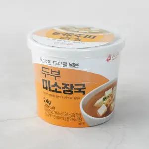 주비푸드 두부 미소장국 24g/개