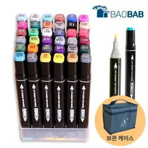 Smart X 바오밥 트윈 마카 세트 36색 부직포가방