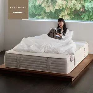 [3월 5% 최종판매가 280,310] 레스트먼트 리추얼 26/32cm 천연 라텍스 티타늄 스프링 매트리스 S/SS/Q/K/LK