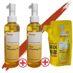 마녀공장 퓨어 클렌징 오일 본품+리필 총 600ml (1srr)