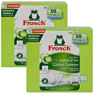 프로쉬 식기세척기 전용세제 그린레몬18g 30개입 2개 gx