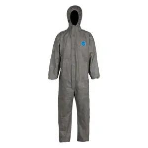 타이벡 우주복 복 방진 보호 작업 용 정비 보수 축사 듀폰 회색 보호복 원피스/오물/청소/방역/방제/축산