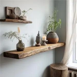 빈티지 오래된 800 벽장식장 고재선반 상판 벽선반