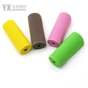 탄성 넓은 두꺼운 밴드 양면 8CM 고무 폭의 컬러