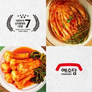 예소담 특포기김치 8kg + 특총각김치 2kg