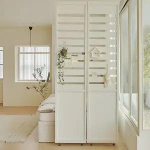 아씨방가구 레이어 하프형 무타공 인테리어 거실 가림막 가벽 파티션 515