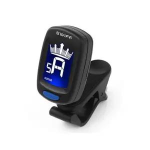 소형 튜너기 클립 집게 조율기 클립형튜너 현악기튜너/현악기/음정/각도조절/배터리형/클립튜너/LCD/기타