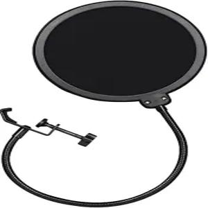 슈어 SM58 테크니카 AT2020 블루 예티 및 기타 마이크용 프로페셔널 마이크 팝 필터 마스크 쉴드 유연한