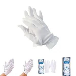 예식장갑 10켤레 흰장갑 운전 행사 면 장갑/속/흰/얇은/예식/면장갑/속장갑/운전용/기사/내피/손/보호