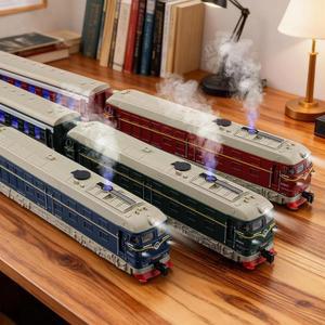 1:32 규모 Dongfeng 4B 스프레이 기차 합금 다이캐스트 자동차 소리와 가벼운 음악 홈 장식 선물 소년