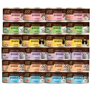 ANF 고양이 캔 6종 콤보세트 1박스(95g x 24개입)