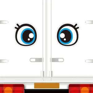 졸음운전방지 왕눈이12 자동차스티커 210x215mm/자동차/데칼/스티커/눈알/차량용/테이프/튜닝스티커