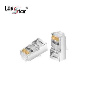랜스타 LSN-CAT5E-STP 모듈러콘넥터 CAT.5E STP 커넥터 100개입