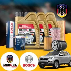 쌍용 렉스턴스포츠(18~20) 2.2 디젤 카보 프리미엄 골드 0W40 C3 엔진오일필터세트