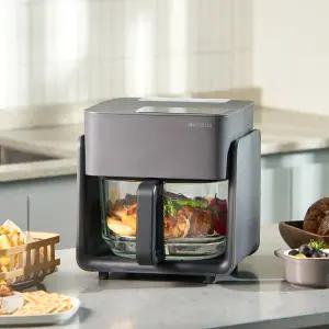 코슬리 PAF-4210BSD-1A 글라스 스팀 에어프라이어 4.2L -E