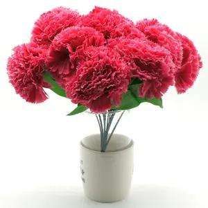 카네이션 꽃송이/조화장식/업소/매장/인조꽃/거실/데코/가짜꽃/성묘/조경장식/행사/아이템/인테리어/장식