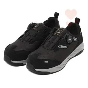 [K2 세이프티] 경량 블랙 고어텍스작업화 남자작업화 다이얼안전화 고어텍스안전화