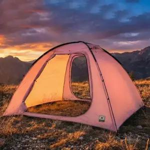 Sandello 넓고편안한 초경량 자립형 쉘터텐트/캠핑텐트 베이스캠프 야외텐트 경량텐트 등산 비박텐트