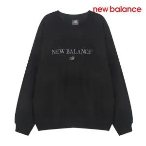 [하프클럽/] 티셔츠 /a6- NBNCFCO303 19 / UNI 에센셜 레터링 맨투맨 (SEMI OVER FIT)