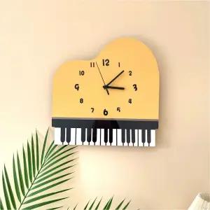 피아노 벽시계 음악
